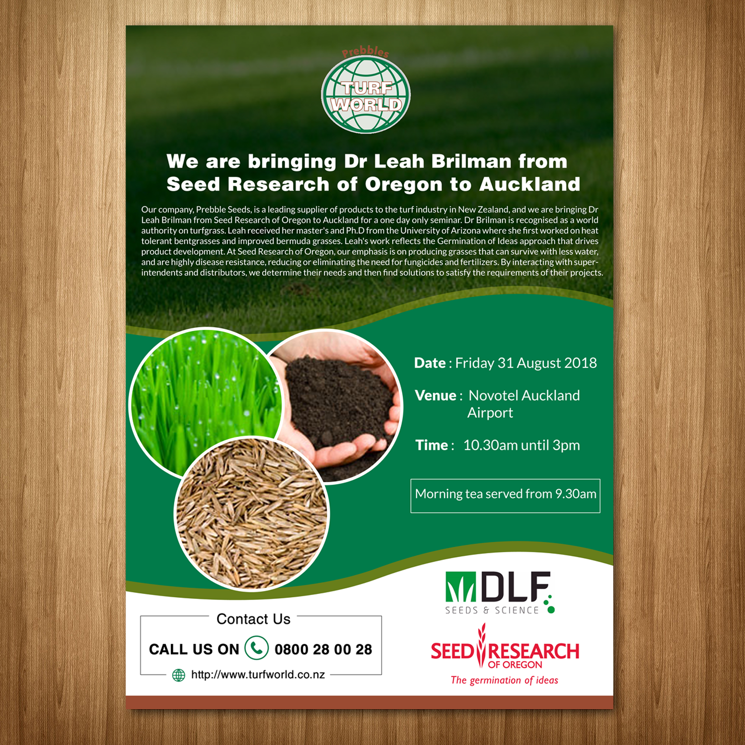 Flyer-Design von Schöpfer für Prebble Seeds | Design #19090363