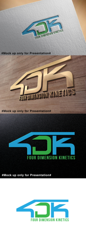 Logo Design by designmind78 for Four Dimension Kinetics | Design: #19094095