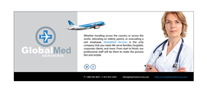 Signage Design by Enzzok for GlobalMed Services LLC | Design: #2864471