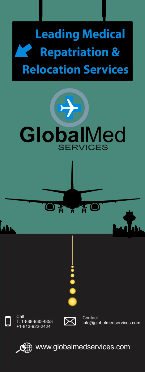 Signage Design by Bins for GlobalMed Services LLC | Design #2866814