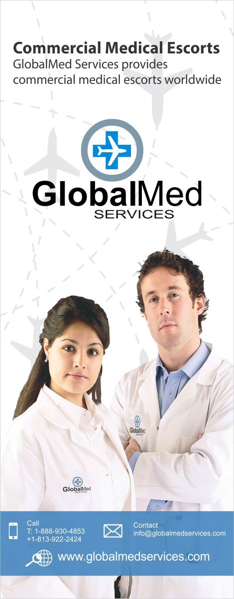 Signage Design by Bins for GlobalMed Services LLC | Design #2866817