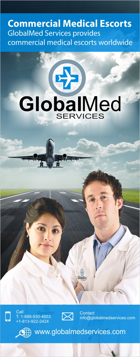 Signage Design by Bins for GlobalMed Services LLC | Design #2866821
