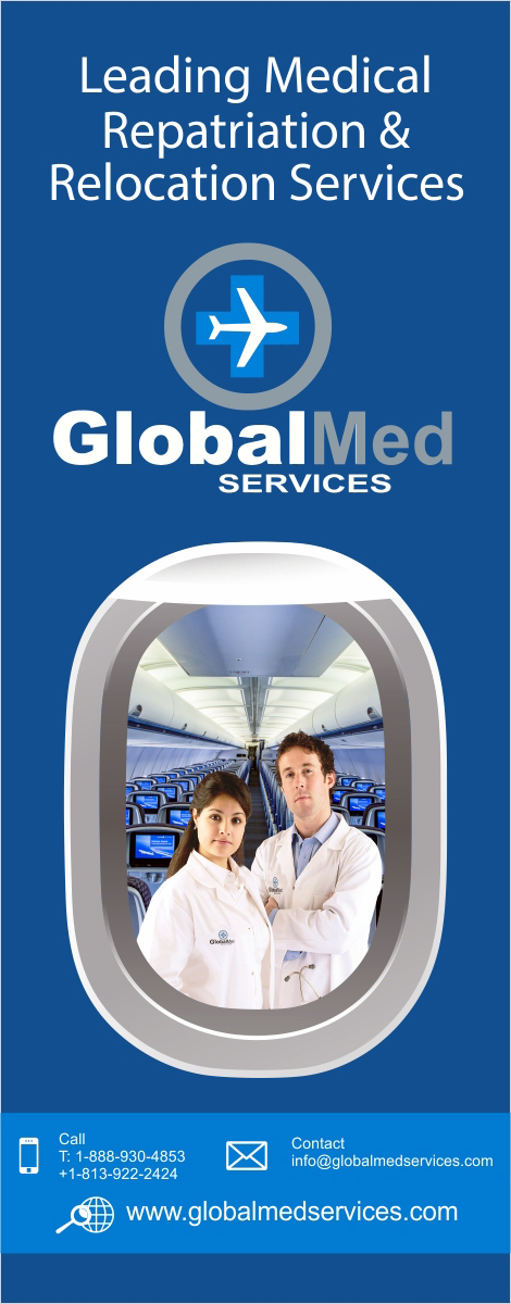 Signage Design by Bins for GlobalMed Services LLC | Design #2866829