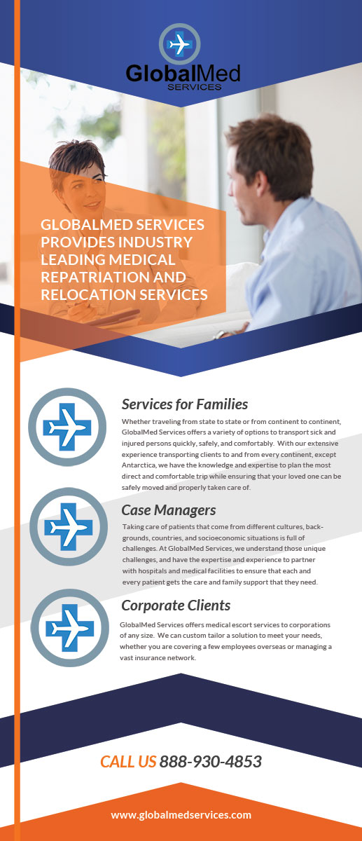 Signage Design by Munchie 2 for GlobalMed Services LLC | Design #2863524