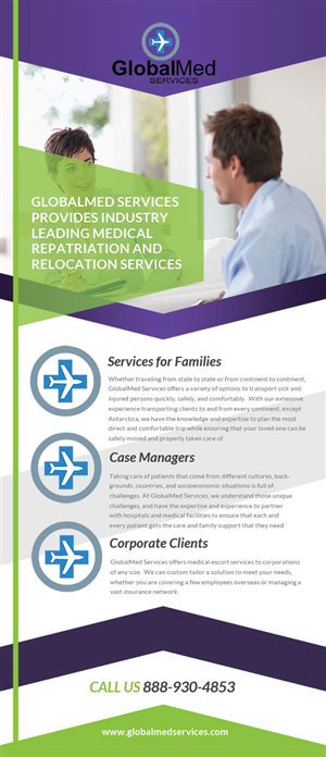 Signage Design by Munchie 2 for GlobalMed Services LLC | Design: #2863531