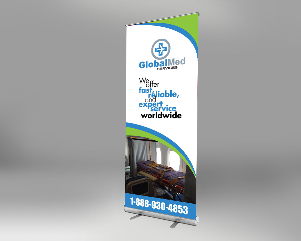 Design de Panneau par Impressive Sol pour GlobalMed Services LLC | Design #2880557