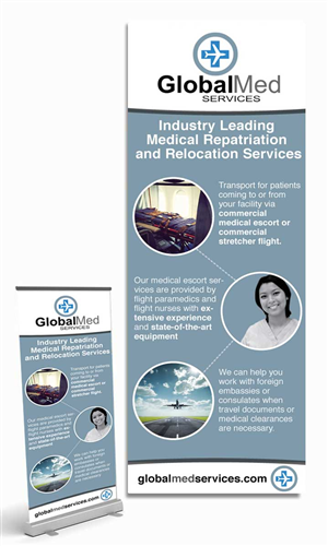 Signage Design by jucoflav for GlobalMed Services LLC | Design: #2872493