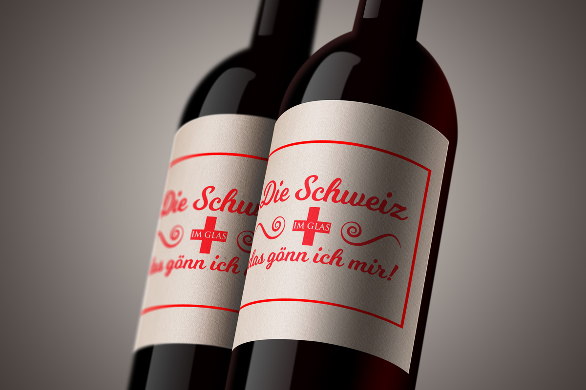 Logo Design by A S design @ for Schweizer Wein Kultur | Design #19123824