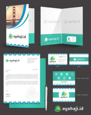 Stationery design for a hip Muslim Travel Agency | Schreibwaren-Design von SAI DESIGNS
