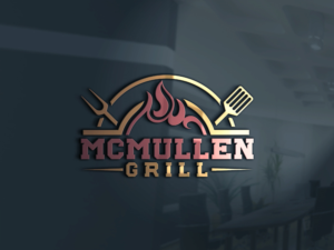 Mcmullen Grill | Logo Design by Tasnova 2