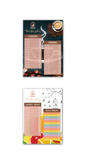 Design de Menu par creative.bugs pour ce projet | Design : #19120607