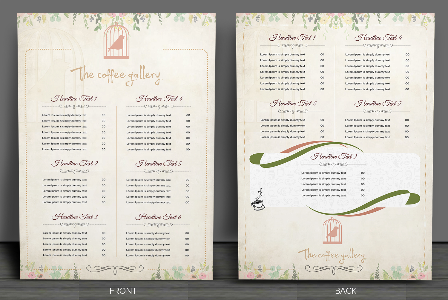 Menu Design by SAI DESIGNS for this project | Design #19128435
