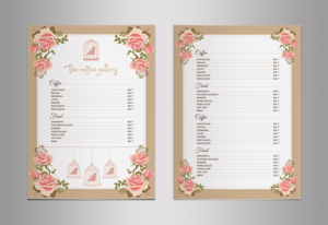 Menu Design by Dexter Solutions for this project | Design #19135382