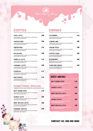 Design de Menu par JB Graphic Design pour ce projet | Design : #19122503