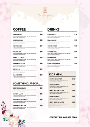 Design de Menu par JB Graphic Design pour ce projet | Design : #19122506