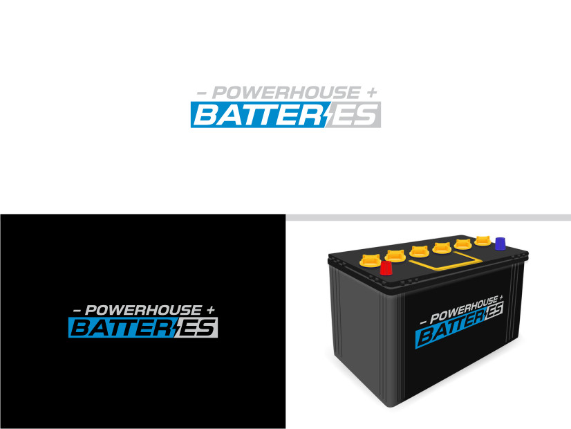 Logo Design by Atvento Graphics for Powerhouse Batteries Pty Ltd | Design #19131995