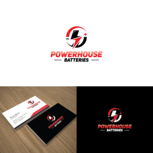 Logo Design by Deziners Zone for Powerhouse Batteries Pty Ltd | Design: #19095127