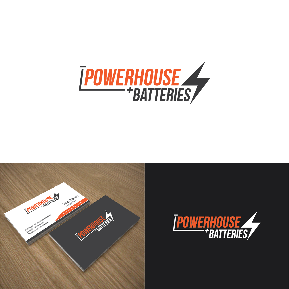 Logo Design by Deziners Zone for Powerhouse Batteries Pty Ltd | Design #19095252