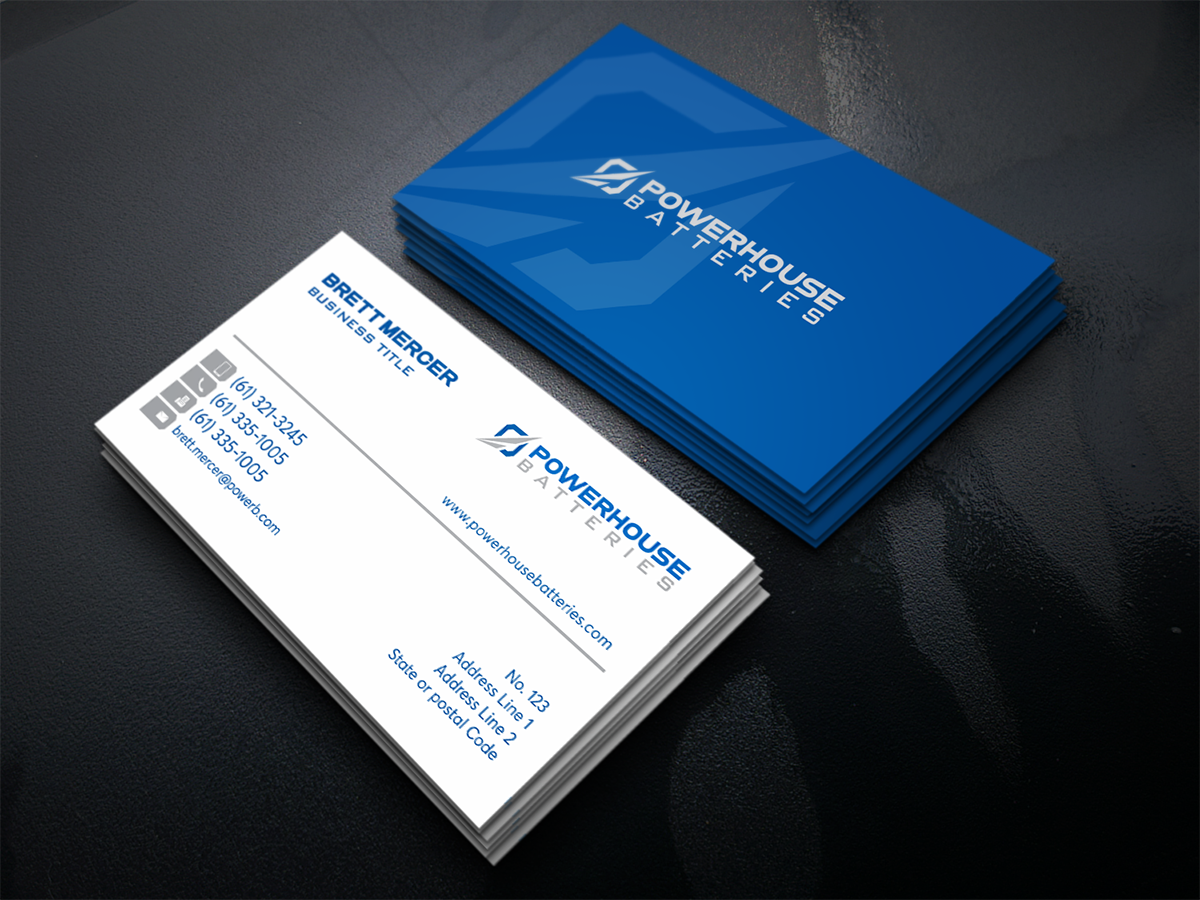 Logo Design by chameerakasundb for Powerhouse Batteries Pty Ltd | Design #19137542
