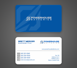 Logo Design by chameerakasundb for Powerhouse Batteries Pty Ltd | Design: #19137675