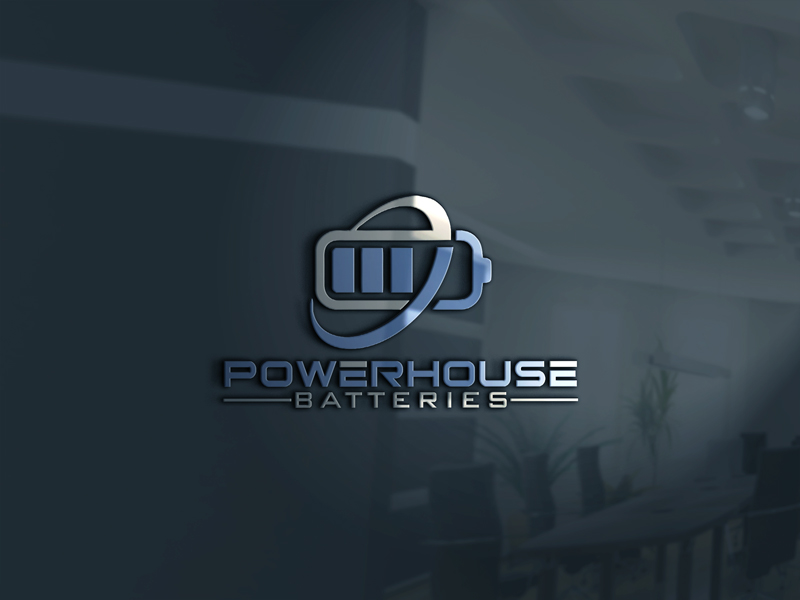 Logo Design by Tasnova 2 for Powerhouse Batteries Pty Ltd | Design #19110716