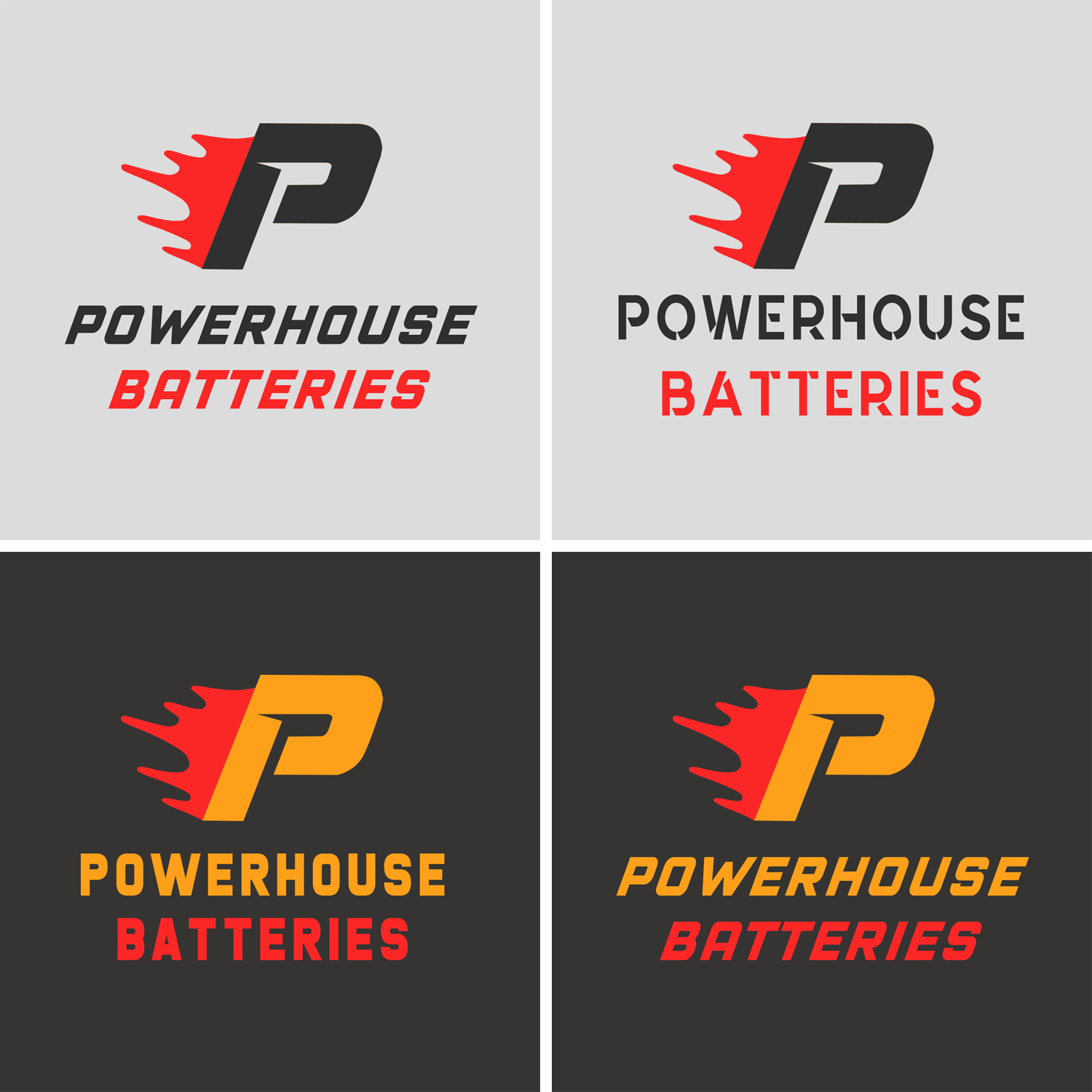 Logo Design by RMdesigns for Powerhouse Batteries Pty Ltd | Design #19093906