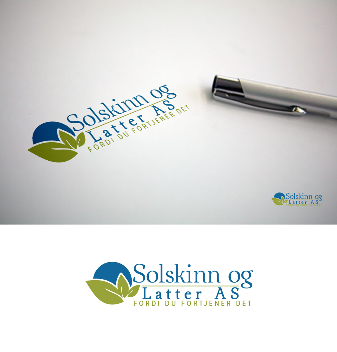 Logo Design by Impressive Solutions for Solskinn og Latter AS | Design #19087721