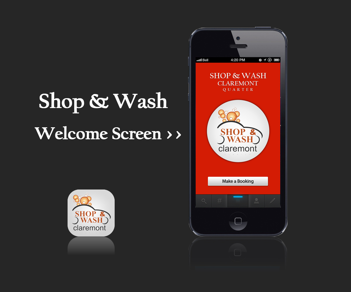 Diseño de aplicación (App) por J. Chaturvedi para Shop and Wash | Diseño #2861836