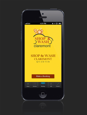 Diseño de aplicación (App) por SonikCreations para Shop and Wash | Diseño #2886217