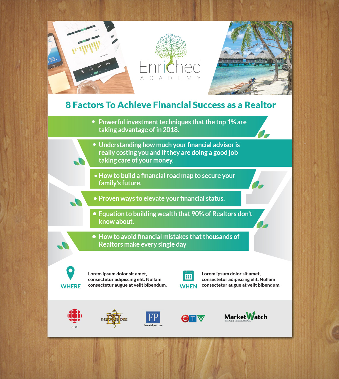 Diseño de Flyer por MNM para este proyecto | Diseño #19207709