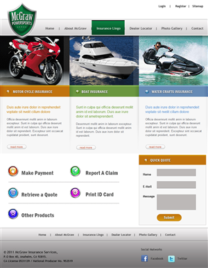 Web Design by pb for this project | Design: #678449