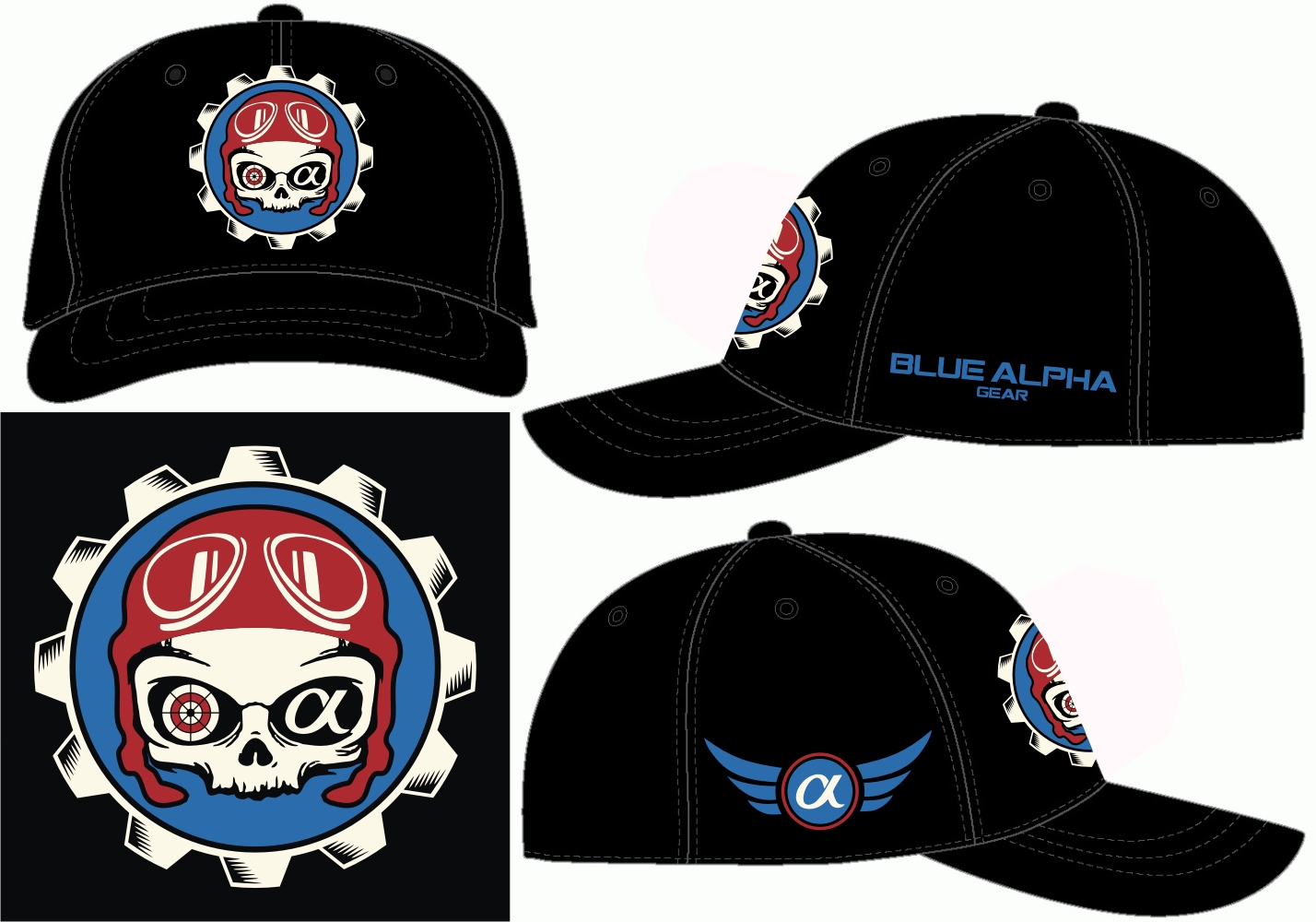 Apparel Design by Rox Art Design for Blue Alpha Gear | Design #19098702