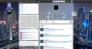 Twitter Design by medhoover for this project | Design: #2882497