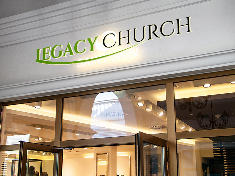 Modern Colorful Logo Design For Legacy Church By Rostom Ali