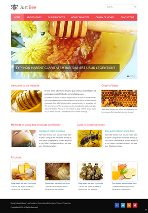 Web-Design von pb für Just Bee Co. | Design: #2873608
