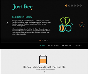 Web-Design von Actime für Just Bee Co. | Design: #2867620