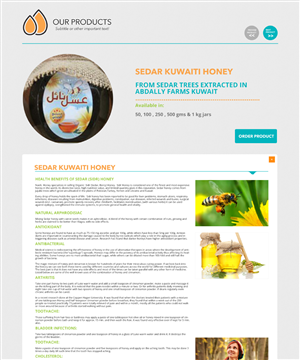 Web-Design von Actime für Just Bee Co. | Design: #2875809