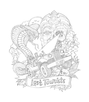 Tattoo Flash Style T-Shirt Design | Diseño de Camiseta por SangBlater