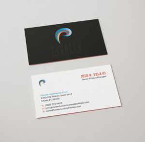 Project Manager Business Card for Top Architectural Firm  | Design de Carte de Visite par Tilt