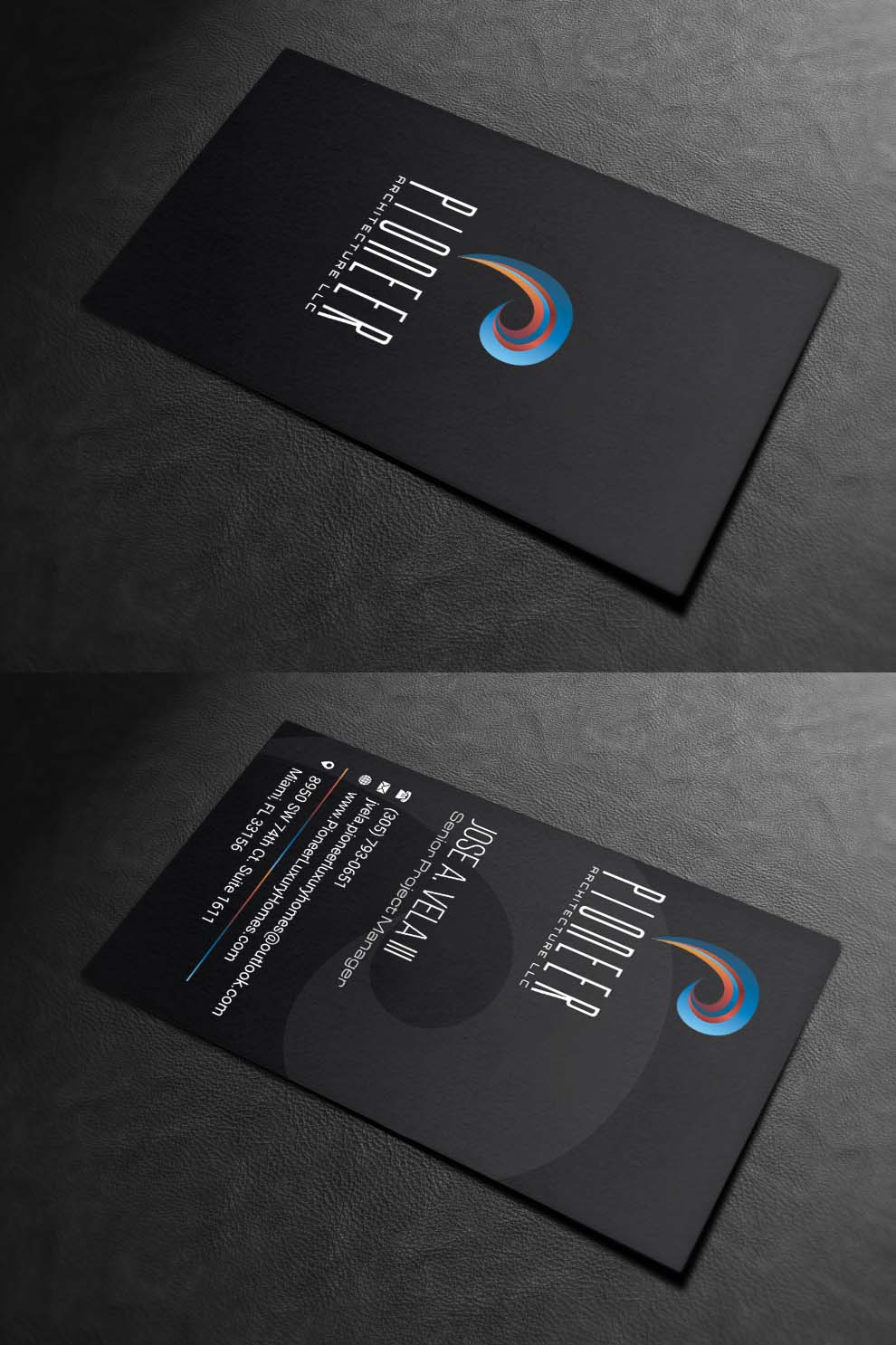 Business Card Design by INDIAN_Ashok for Pioneer Inter-Development, Inc.  | Design #19094795