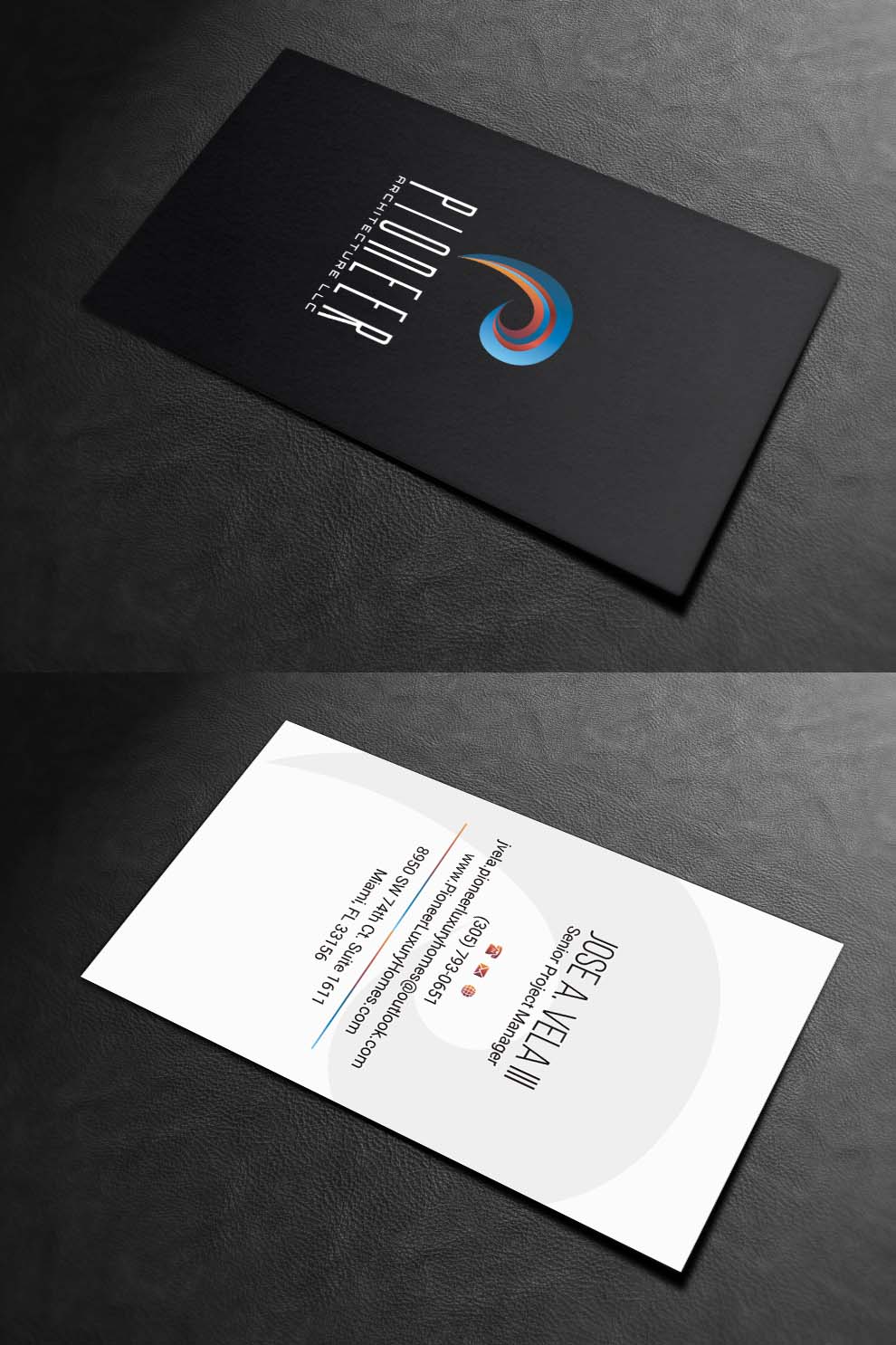 Business Card Design by INDIAN_Ashok for Pioneer Inter-Development, Inc.  | Design #19094796