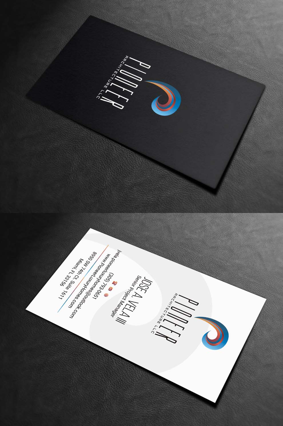 Business Card Design by INDIAN_Ashok for Pioneer Inter-Development, Inc.  | Design #19094797