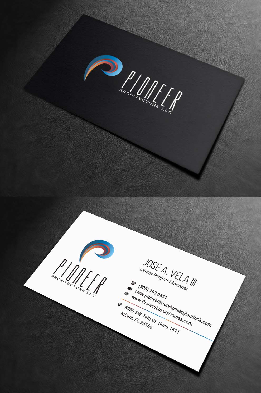 Business Card Design by INDIAN_Ashok for Pioneer Inter-Development, Inc.  | Design #19094799
