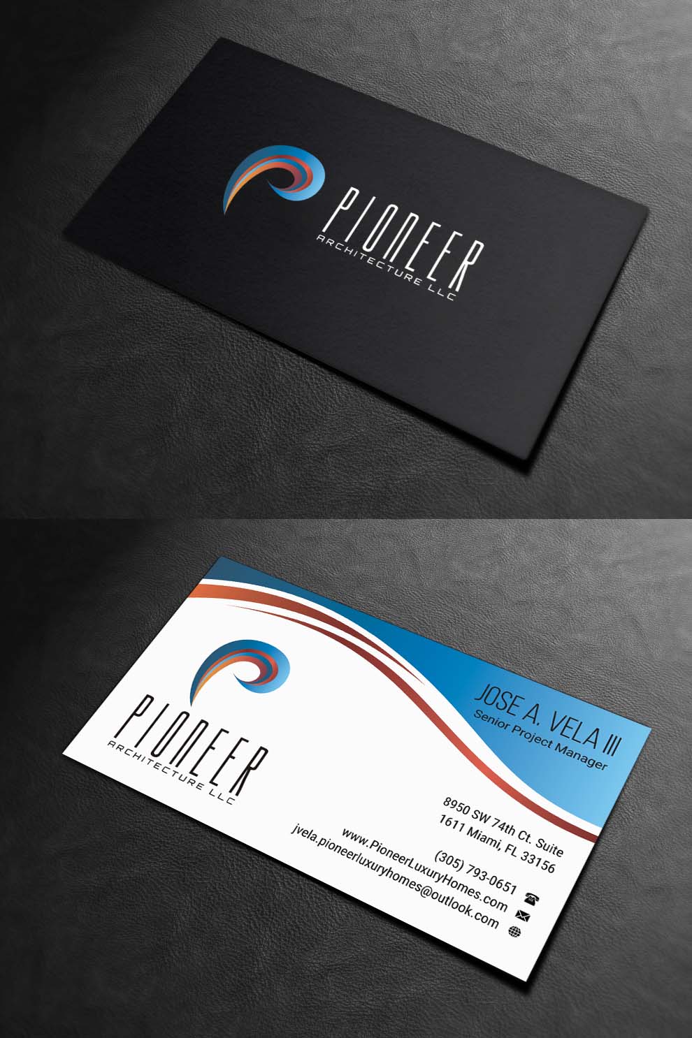 Business Card Design by INDIAN_Ashok for Pioneer Inter-Development, Inc.  | Design #19094800