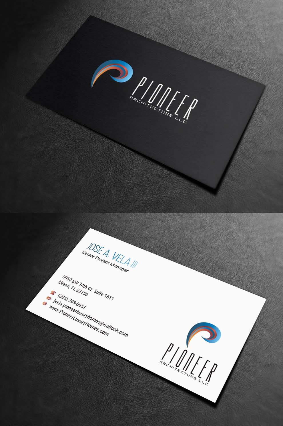 Business Card Design by INDIAN_Ashok for Pioneer Inter-Development, Inc.  | Design #19094804