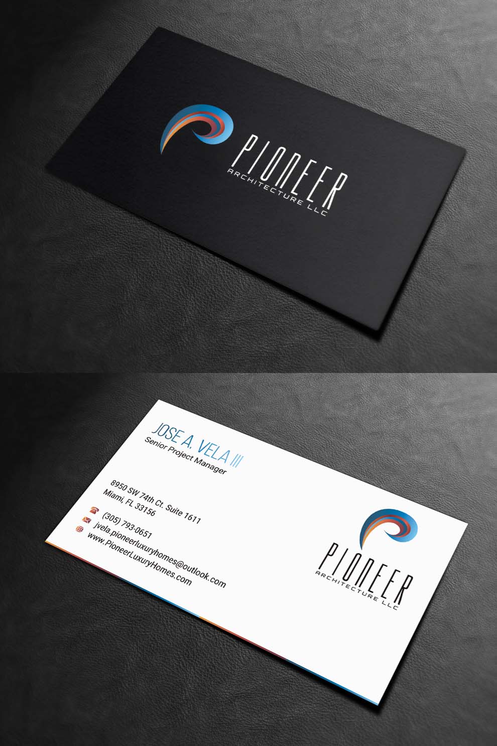 Business Card Design by INDIAN_Ashok for Pioneer Inter-Development, Inc.  | Design #19094806