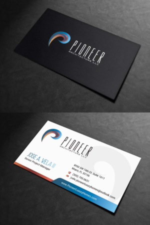 Business Card Design by INDIAN_Ashok for Pioneer Inter-Development, Inc.  | Design: #19094808