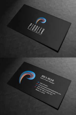 Business Card Design by INDIAN_Ashok for Pioneer Inter-Development, Inc.  | Design: #19095070