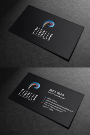 Business Card Design by INDIAN_Ashok for Pioneer Inter-Development, Inc.  | Design: #19095071