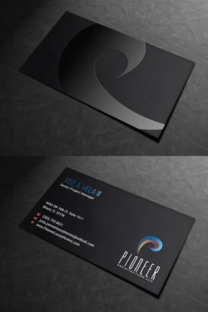 Business Card Design by INDIAN_Ashok for Pioneer Inter-Development, Inc.  | Design: #19095074